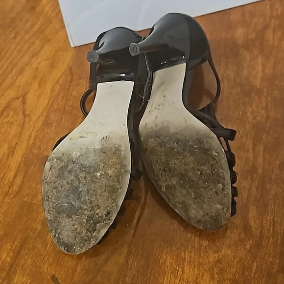 Michael Kors Patent Leather & Suede Heels - Picture 9 of 10